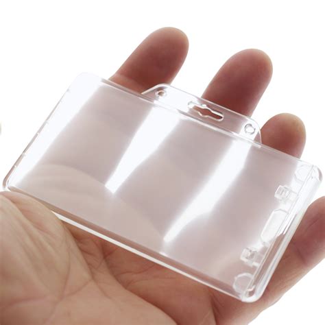 Clear ID Card Holder (Single.